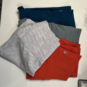 Bundle (4) lululemon align pants size 4